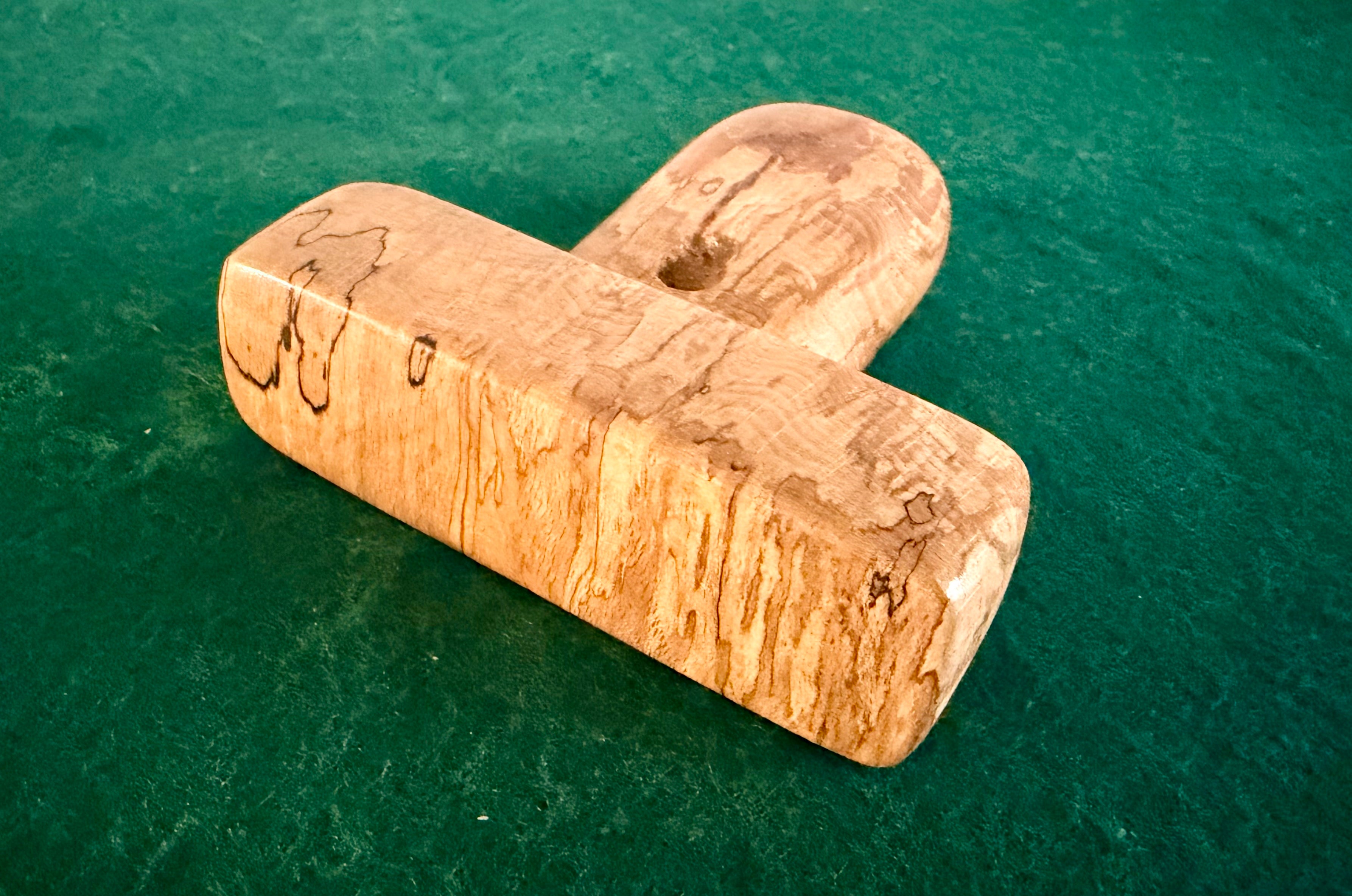 Spalted oak putter head